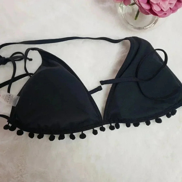 SALE Two Piece High Waist Black Bikini - Picture 6 of 8